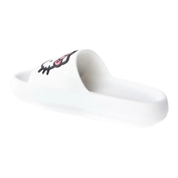 089 Hello Kitty White Slides Womens Size Small - Picture 4 of 6